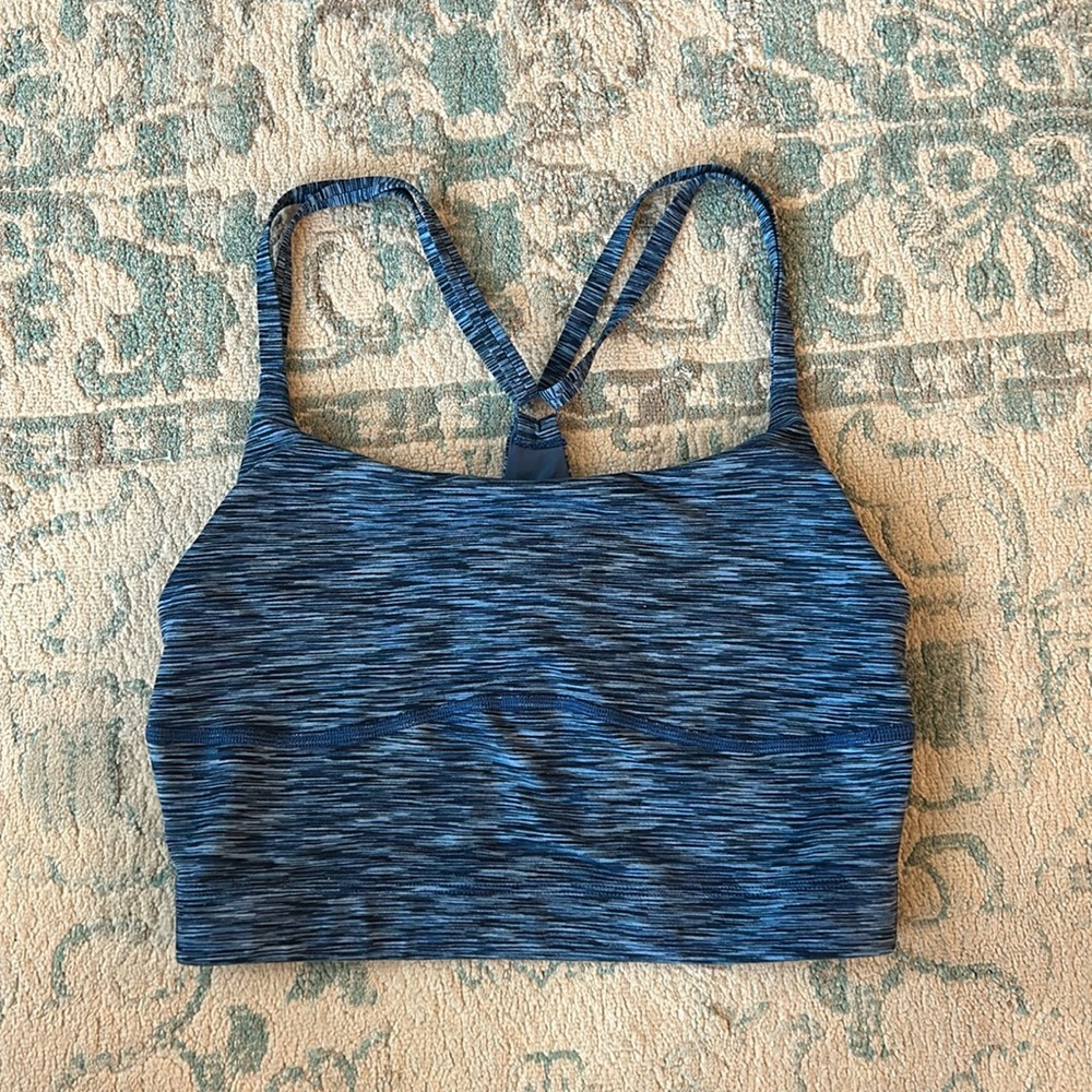 Outdoor Voices Long Line Free Form Sports Bra